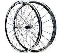ZECHAO Roues Avant Et Arrière Vélo de Route,2 Roulements Avant Et Arrière en Alliage D'aluminium Base de Tour À Cinq Griffes Dégagement Rapide 7-12 Vitesses Wheelset (Color : Black, Size : 700c)