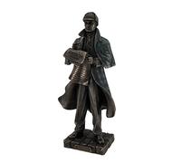 Zeckos Veronese Design Statue en Bronze métallique Sherlock Holmes