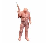 ZEDACA 1/43 Figurine Soldats Force de Police spéciale modèle Miniature Table de Sable scène de méchant Doit être colorée par Vous-même-#2