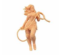 ZEDACAKAI Figurine 1/43 - Fille magique tenant une basse - Modèle miniature GK Besoin d'être coloré par vous-même - No3
