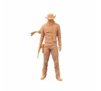 ZEDACAKAI Figurine 1/72 L'homme avec le pistolet le tueur Modèle Miniature Scène GK doit être colorée par vous-même N°2