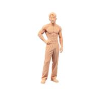 ZEDACAKAI Figurine de film et de télévision 1/72 - Figurine d'art de collection tendance - Ville miniature - Statue de modèle d'anime - Scène à colorier par vous-même - No8