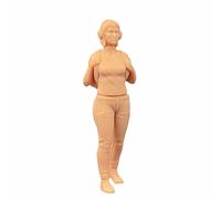 ZEDACAKAI Figurine moderne de loisirs urbains pour hommes et femmes Modèle Scène miniature GK Need To Be Colorful par Yourself No4