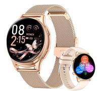 ZEDAOTC Montre Connectées Femme avec Appel Bluetooth 1,27" Smartwatch Femme avec Fonction Féminine/24H Fréquence Cardiaque/24HSuivi du Sommeil/120+Modes Sportifs Podometre Android iOS