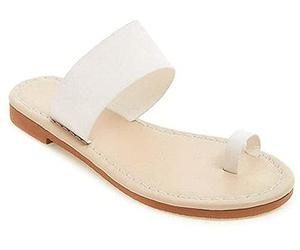 ZEDARO Sandales Respirantes Confortables et Confortables pour la Correction des Gros Orteils, Sandales à Sangle en T à Bout Ouvert, Chaussures de Plage décontractées avec correcteur d'oignon