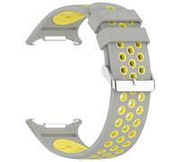 ZEDEVB Bracelet en silicone bicolore pour Samsung Galaxy Watch 7 Ultra 47 mm Bracelet respirant pour Galaxy Watch 7 Ultra Bracelet de sport, Watch Ultra, Agate