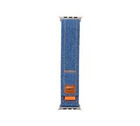 ZEDEVB Sangle de boucle en nylon pour Apple Watch Band Ultra 49mm 44mm 45 mm 40mm 41mm 38 mm 42 mm 46 mm Bracelet Iwatch Series10 8 9 7 6 5 3 SE WatchBands(Blue,S10 42MM)