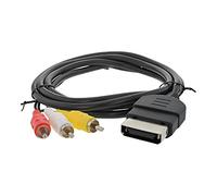 Zedlabz câble Composite AV vers RCA 1.8 m pour Original Microsoft Xbox 1,8 m Fil (1st Gen Old Xbox)