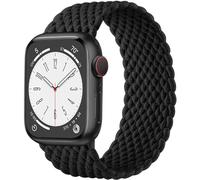 Zedoli Bracelet Solo Loop tressé compatible avec Apple Watch pour homme et femme - 42 mm, 44 mm, 45 mm, 49 mm - Bracelet de sport élastique en nylon pour iWatch Series 9 8 7 6 5 4 3 2 1 SE Ultra/Ultra
