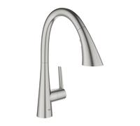Zedra Mitigeur monocommande évier, SuperSteel (G32294DC2)