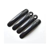 ZEEBQHKLW Accessoires pour Voiture pour VW pour Golf 5 MK5 2004-2009 Autocollant De Garniture De Poignée De Porte Extérieure De Voiture pièces Modification(Carbon Fiber A03)