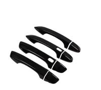 ZEEBQHKLW Accessoires pour Voiture pour VW pour Jetta Mk7 2019 2020 2021 2022 ABS Extérieur Poignée De Porte De Voiture Décoration Protection Couverture Garniture pièces Modification(with Hole-B)