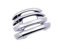 ZEEBQHKLW Accessoires pour Voiture pour VW pour P&assat B7 2011 2012 2013 2014 2015 Chrome Poignée De Porte Couverture Voiture Extérieur Décorer Autocollants pièces Modification