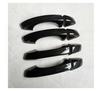 ZEEBQHKLW Accessoires pour Voiture pour VW pour T&ouareg CR MK3 2019 2020 Couvercle De Poignée De Porte Extérieure De Voiture Garniture en Plastique Fibre De Carbone pièces Modification(S1)