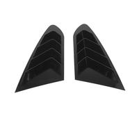 ZEEBQHKLW pour B&MW Série 4 F36 2014-2020 Garniture Couvercle Persienne Lunette Arrière Gauche Droite Couvercle Pare-Soleil Prise d'air Lunette Arrière Accessoires(Glossy Black)