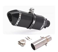 ZEEBQHKLW pour Piaggio pour Beverly 125 300 MP3 125 250 300 LT X10 2008-2016 Silencieux D'échappement De Moto Silencieux De Tuyau De Liaison Intermédiaire Pièces de Rechange(Type B)