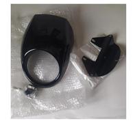 ZEEBQHKLW pour Royal Enfield pour Super Meteor 650 Moto Pare-Brise Carénage Masque Pare-Brise Avant Couverture Fourche Montage Accessoires(Glossy Black)