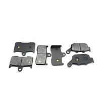 ZEEBQHKLW pour Triumph pour Street Triple R 675 pour Street Triple R 2009 2010 2011 2012 Kit De Plaquettes De Frein Avant Arrière Moto Ensemble Accessoires(Front Rear Brake Pads)