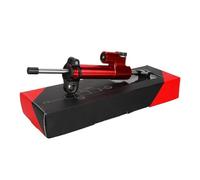 ZEEBQHKLW Stabilisateur de Guidon pour GROM CBR1000RR CBR650F CBR600RR CBR500R CBR300R CBR250R CB500F Amortisseur De Direction Stabilisateur en Aluminium pour Moto(Black Red)