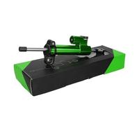 ZEEBQHKLW Stabilisateur de Guidon pour GROM CBR1000RR CBR650F CBR600RR CBR500R CBR300R CBR250R CB500F Amortisseur De Direction Stabilisateur en Aluminium pour Moto(Black Green)