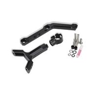 ZEEBQHKLW Stabilisateur de Guidon pour Triumph pour Street Triple 765 R RS S 765r 765rs 765s 2017 2018-2025 Kit De Fixation pour Amortisseur De Direction pour Motos(Black-Stand)