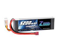 Zeee 3S Lipo Batterie 5200mAh 11,1V 60C 3S Batterie RC avec connecteur T | batterie RC pour FPV Racing Drones Vélo de Route Quadcopters Avion Hélicoptère RC Bateau RC Voiture