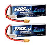 Zeee 3S Lipo Batterie 5200mAh 11,1V 80C avec connecteur XT60(2 pcs)