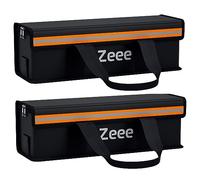 Zeee Sac de Batterie pour Vélo Electrique Sac Ignifuge Antidéflagrant pour Ebike Batterie, Grande Boîte de Sécurité Rangement et Transport Faciles des Batteries Lipo(2 Pack - 19,3 * 5,9 * 5,9 in)