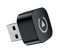ZEEGII Adaptateur Carplay sans Fil pour Nissan Rogue Sport 2019-2022, Mini Carplay Adapter Filaire À sans Fil,pour Voitures avec Carplay,Black