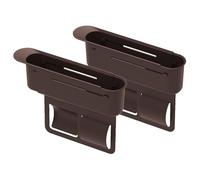 ZEEGII Organiseur Latéral pour Siège De Voiture pour Je-EP Grand Cherokee 2005-2024 2025, Remplissage De Siège Intérieur, Éviter Que Les Choses Ne Tombent Entre Les Sièges,Brown-x 2