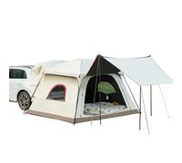 ZEEGII Tente de Hayon SUV Auvent de Coffre,pour Ford Ranger 2016-2025 2026, Extension Camping 2,7m avec Moustiquaire,Toile Oxford 150D Anti-UV pour Voyage et Bivouac en Plein Air