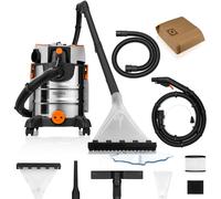 Zeegma aspirateur-laveur Zonder Pro Aqua 1400 W réservoir d'eau HEPA filter Silver