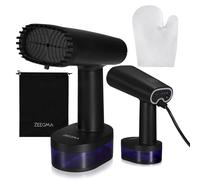 Zeegma défroisseur vapeur Steamee appareil 2 en 1 : steamer et fer à repasser Réservoirs d'eau de 370 ml