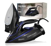 ZEEGMA EISIG BASE Fer à Repasser 3100 W, Semelle Céramique, Vapeur/Sec, 40 g/min, Réservoir 320 ml, Fonction Autonettoyante, Anti-Goutte, Anti-Calcaire