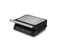 Zeegma Grill Chef Easy - Grill Électrique 2 en 1 et Presse-Panini, 2000W, Plaques Céramiques Antiadhésives, 29 x 23.2 cm², Température et Inclinaison Réglables (GRILL CHEF 3.0)