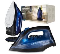 ZEEGMA IRONEE PRO Fer à Repasser Sans Fil avec Revêtement Céramique 2600 Watt, Base de Chargement 360 °, Réservoir de 320 ml Débit de Vapeur 35 g/min Fonction Autonettoyage, Anti-Drip et Anti-Calc