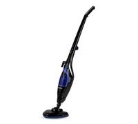 Zeegma Nettoyeur vapeur à main Puur Prime Control Kit de buses 13 en 1 pour sols, tapis, carrelages, joints, fenêtres, tissus, nettoyage sans détergent, pliable, 1500 W, 400 ml (Black)
