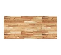 Zeehear Plateau de lavabo avec revêtement à l'huile - 120 x 60 x 2 cm - Bois massif d'acacia - Rectangulaire - Meuble de salle de bain - Résistant à l'humidité - Durable