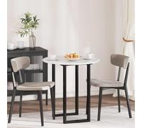 Zeehear Plateau de table blanc brillant, 70 x 70 x 1,5 cm, matériau en bois robuste, carré, moderne, pour tables de bureau et tables de bureau, polyvalent, idéal pour travailler et étudier