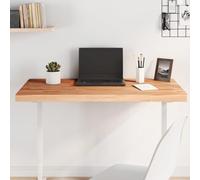 Zeehear Plateau de table rectangulaire 100 x 60 x 4 cm en bois de hêtre massif laqué, durable, idéal pour bureau, table d'appoint et table de bar, projet de meubles polyvalent