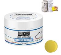 ZEEHXQ Shoe Cleaning Paste, White Shoe Cleaner,Schuhe Reinigungscreme, White Shoe Cleaning Cream,Multifunctional White Shoe Cleaner Shoes Multifunctional Cleaning Cream, Multi-Purpose Cleaning Cream