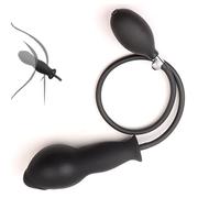 ZeeKoug Accessoire De Tube Gonflable en Silicone Noir Multifonctionnel, Outil D'EntraîNement D'éTirement De La Hanche des Sports IntéRieurs, RéUtilisable, Cadeau De Couple (Version D)