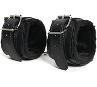ZeeKoug Bracelet en Cuir Noir, Gants, Doublure de Bracelet, Peluche Confortable pour Porter Facilement, Cadeau léger et Durable pour Les Couples