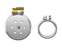 ZeeKoug Casual Fun Flat Cage Fitness Training Equipment, Accessoire De Cage en MéTal avec Anneau De 50mm pour AméLiorer L'Endurance, Cadeau pour Les Couples