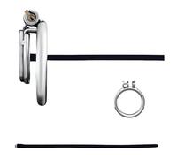 ZeeKoug Casual Fun Flat Cage Fitness Training Equipment, Anneau en MéTal 50mm Et Accessoires en Tube De Silicone pour AméLiorer L'Endurance, Cadeau pour Les Couples