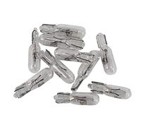 ZEELYDE Lot de 10 ampoules halogènes T5 17 86 206 286 pour tableau de bord de voiture 1,2 W 12 V Blanc chaud