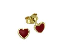 Zeeme Bijou or / rouge foncé, Taille One Size