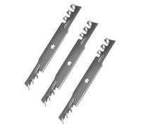 Zeenparts 574870801 575240701 Lot de 3 lames mulching compatibles avec tondeuse à gazon Husqvarna GT52 GT48 GTH24V52LS GTH26V52LS GTH27V52LS GTH2752TF GTH3052TDF GTH3052TF GTH52XLS GT48XLSI GT52XLS