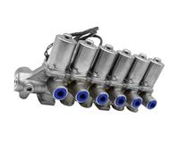 Zeenparts Electrovanne 20Y6041611 20Y604-1611 24 V compatible avec excavatrice Komatsu PC130-8 PC200-8 PC270-8