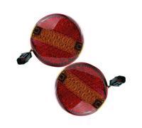 Zeenparts Lot de 2 feux arrière 428-6700 compatibles avec Caterpillar CAT LED Signal Light Engine C7.1 C6.6 Chargeur 930M 926M 938M 924K 930K 938K Rplaces 4286700